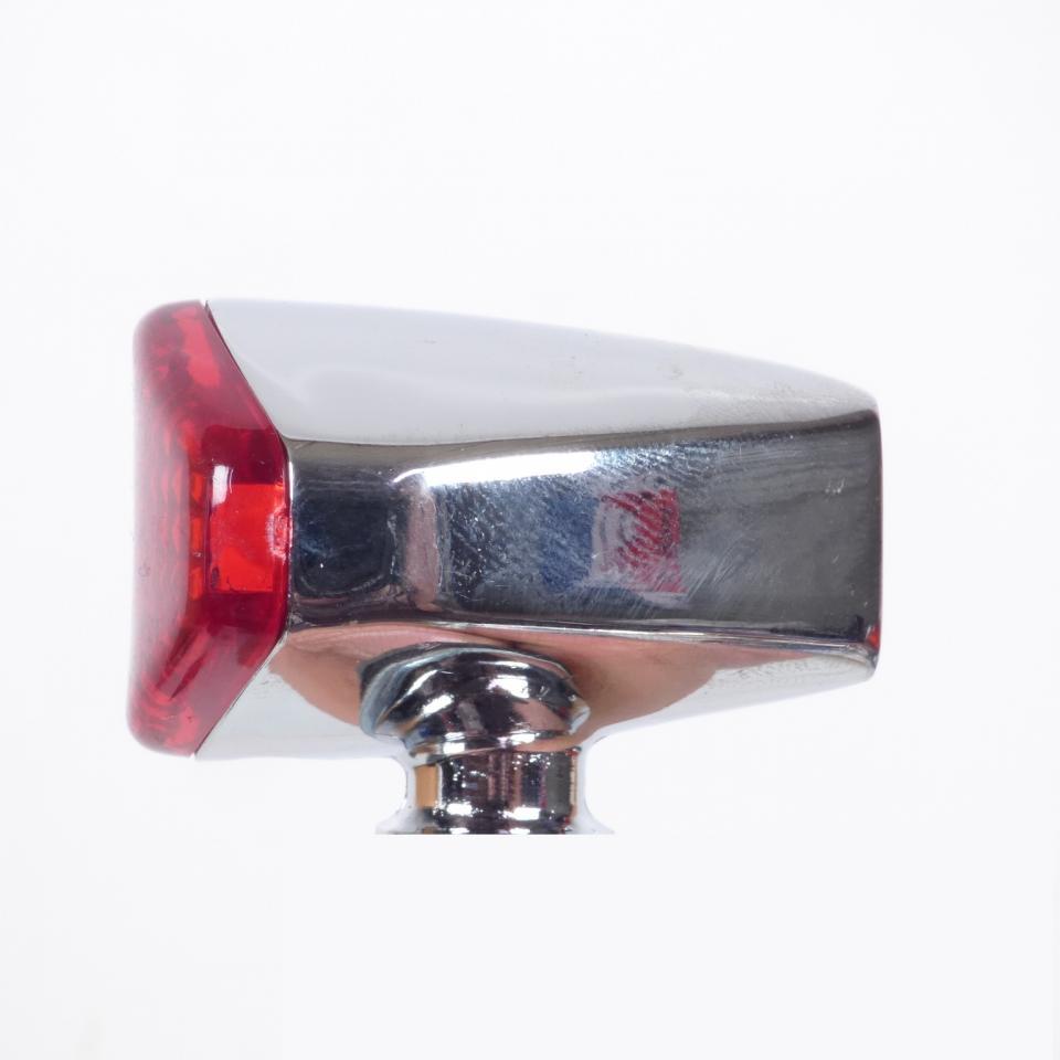Clignotant type diamant coloris chrome pour deux roues moto custom Neuf