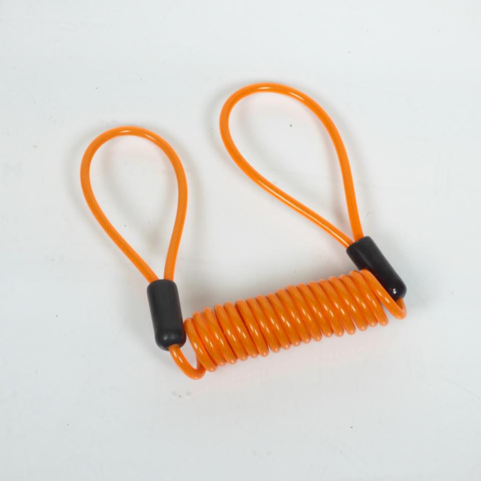 Cordon de rappel orange anti oubli pour antivol bloc disque pour moto scooter