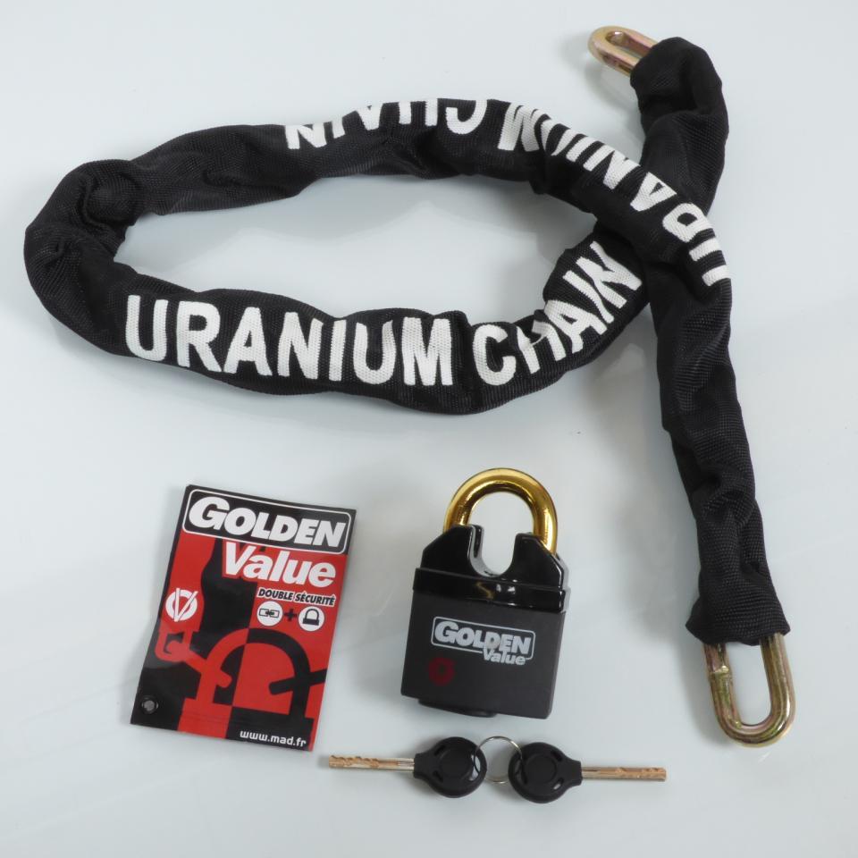 Alarme et antivol Golden Force pour Deux Roues Golden 150cm uranium Neuf