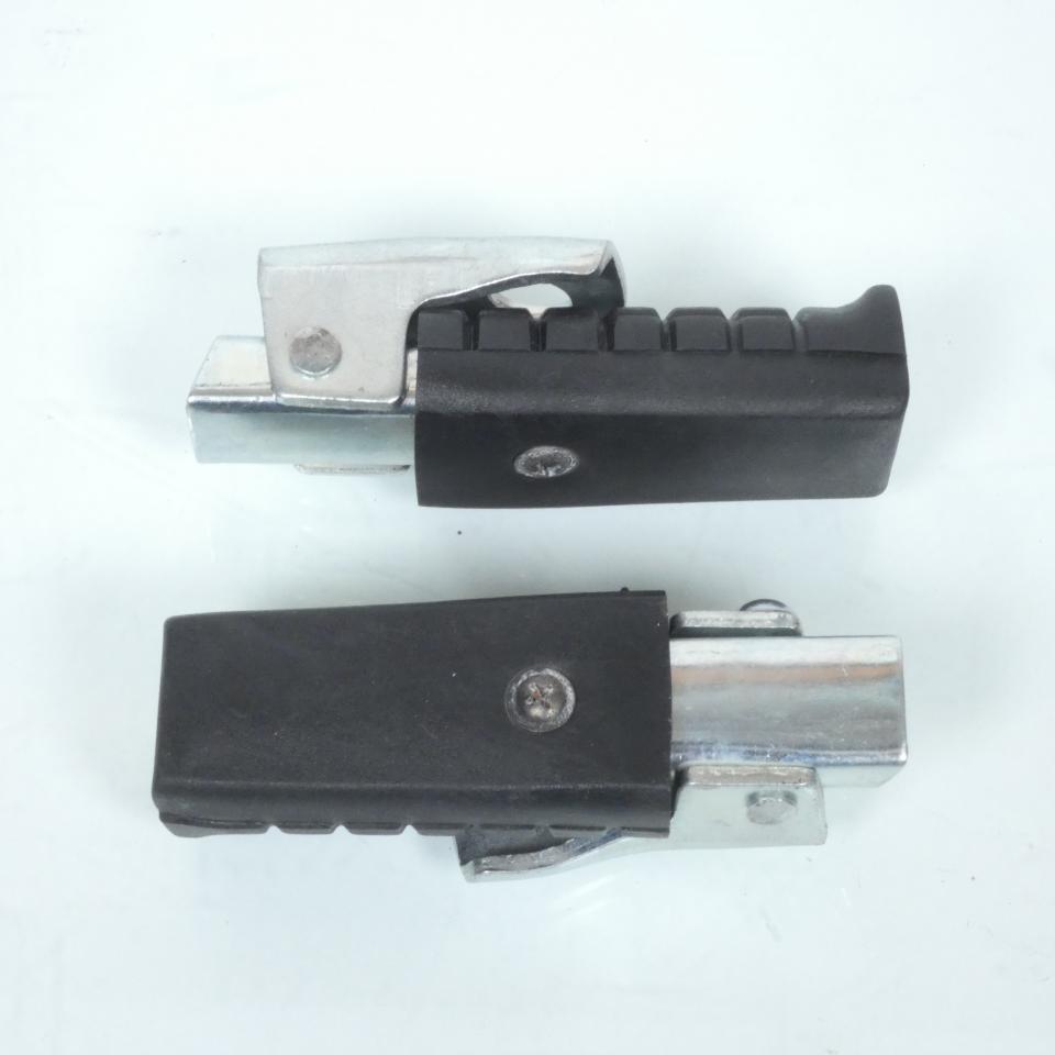 Paire de repose pied cale pied passager repliable pour mobylette MBK 50 51 cyclo