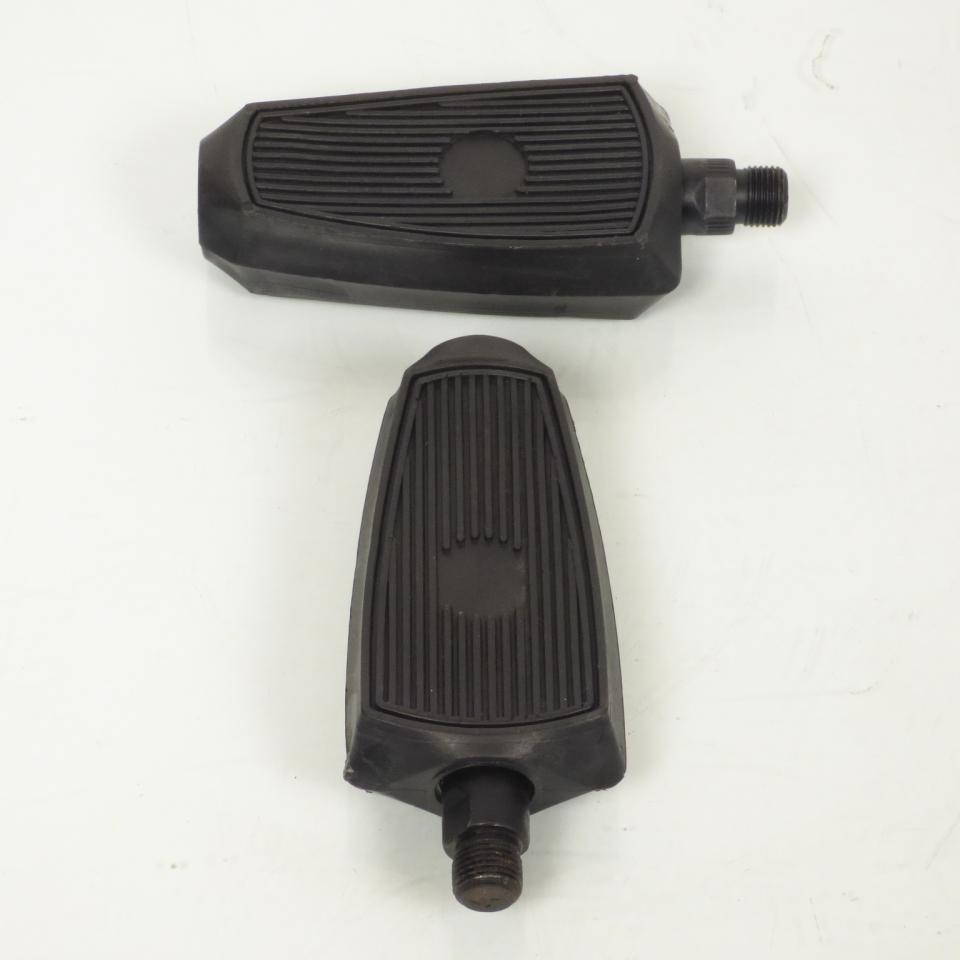 Paire de pédale droite gauche noir filetage 9/16 Ø14.3mm pour vélo cyclo Solex