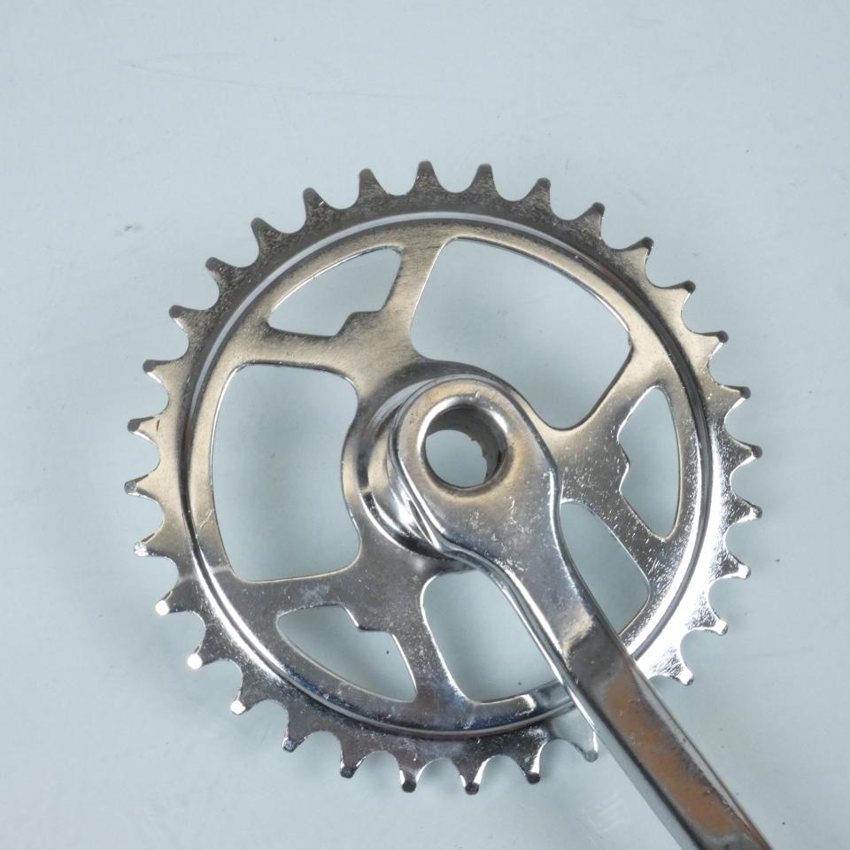 Paire de bras de pédale manivelle de pédalier pour mobylette MBK 88 32 dents
