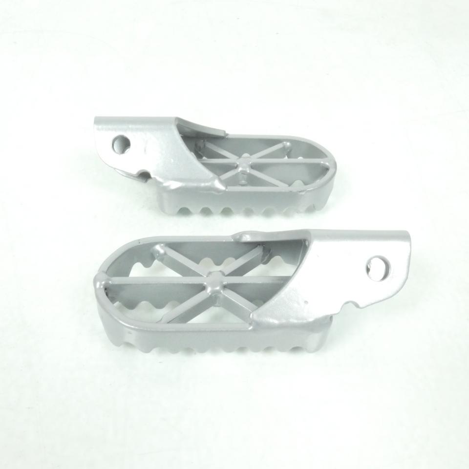 Paire Cale pied D&G Gris pour pit bike YCF YC110-0902-17 YC110-0902/10 Neuf