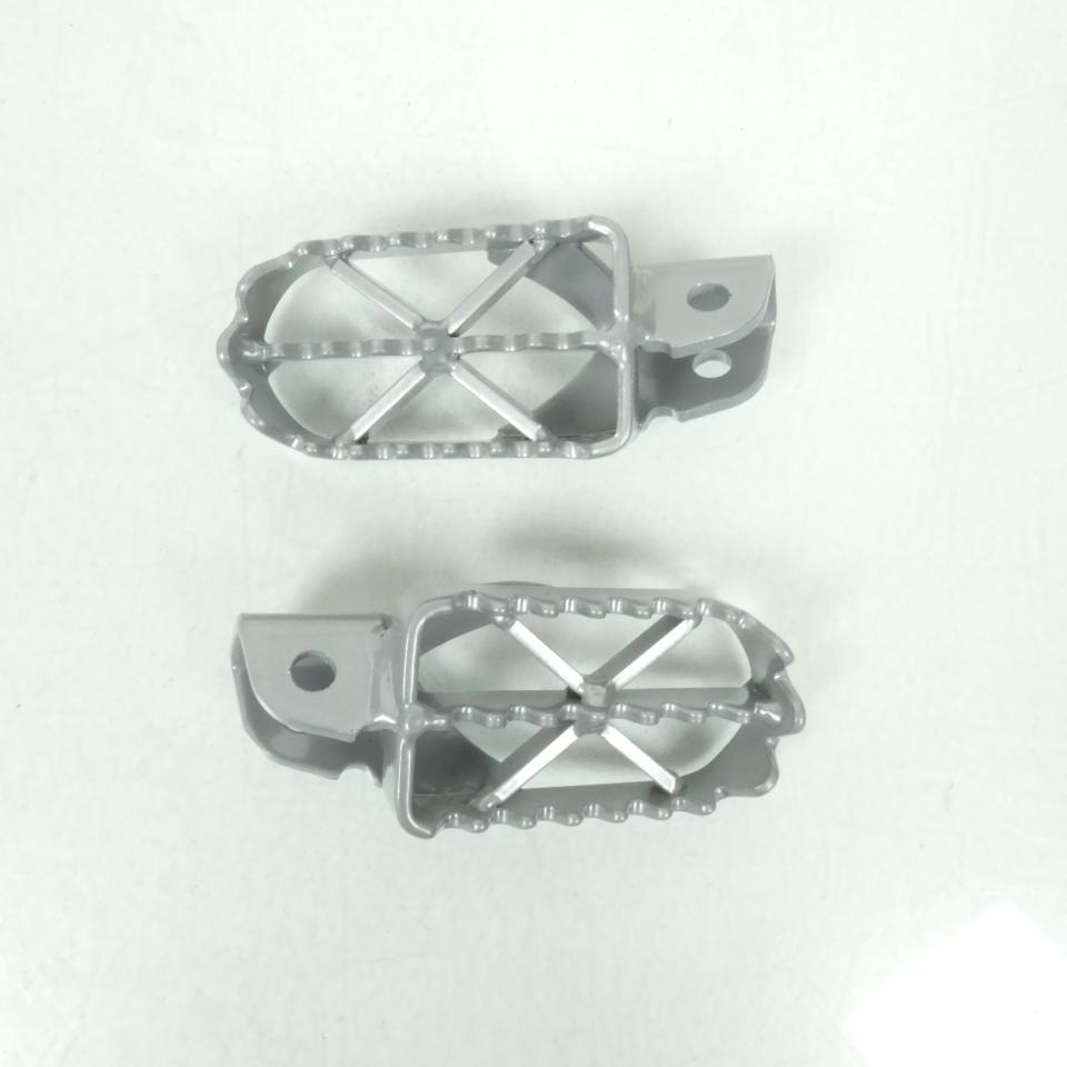 Paire Cale pied D&G Gris pour pit bike YCF YC110-0902-17 YC110-0902/10 Neuf