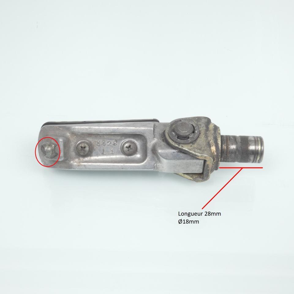 Cale pied pilote gauche origine pour moto Kawasaki 636 ZX6R 2000 à 2002 1428 L1