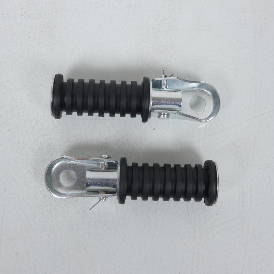 Paire repose pied Cale pied Rond à oeil Ø12mm Kyoto pour Moto 2 roues Neuf