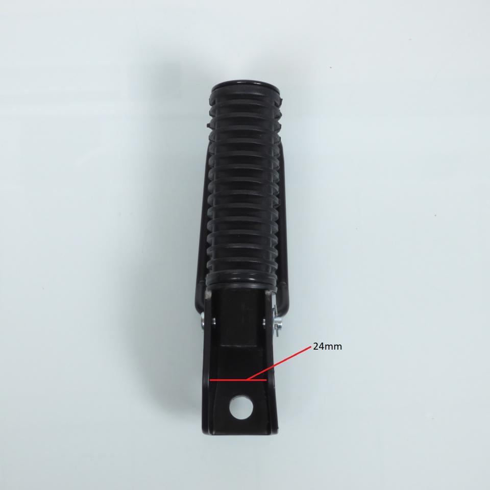 Cale pied rond noir type origine pour moto Honda 75 NSR Diamètre 10mm Neuf
