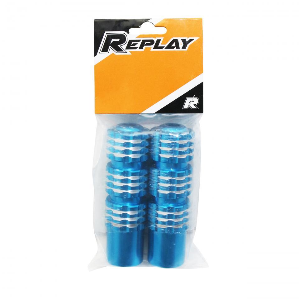 Cale pied Replay pour Mobylette Peugeot 50 103 Avant 2020 bleu Neuf