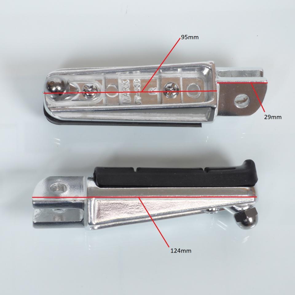 Paire de repose pied pilote cale pied droit et gauche pour moto Yamaha A27-40010 Neuf
