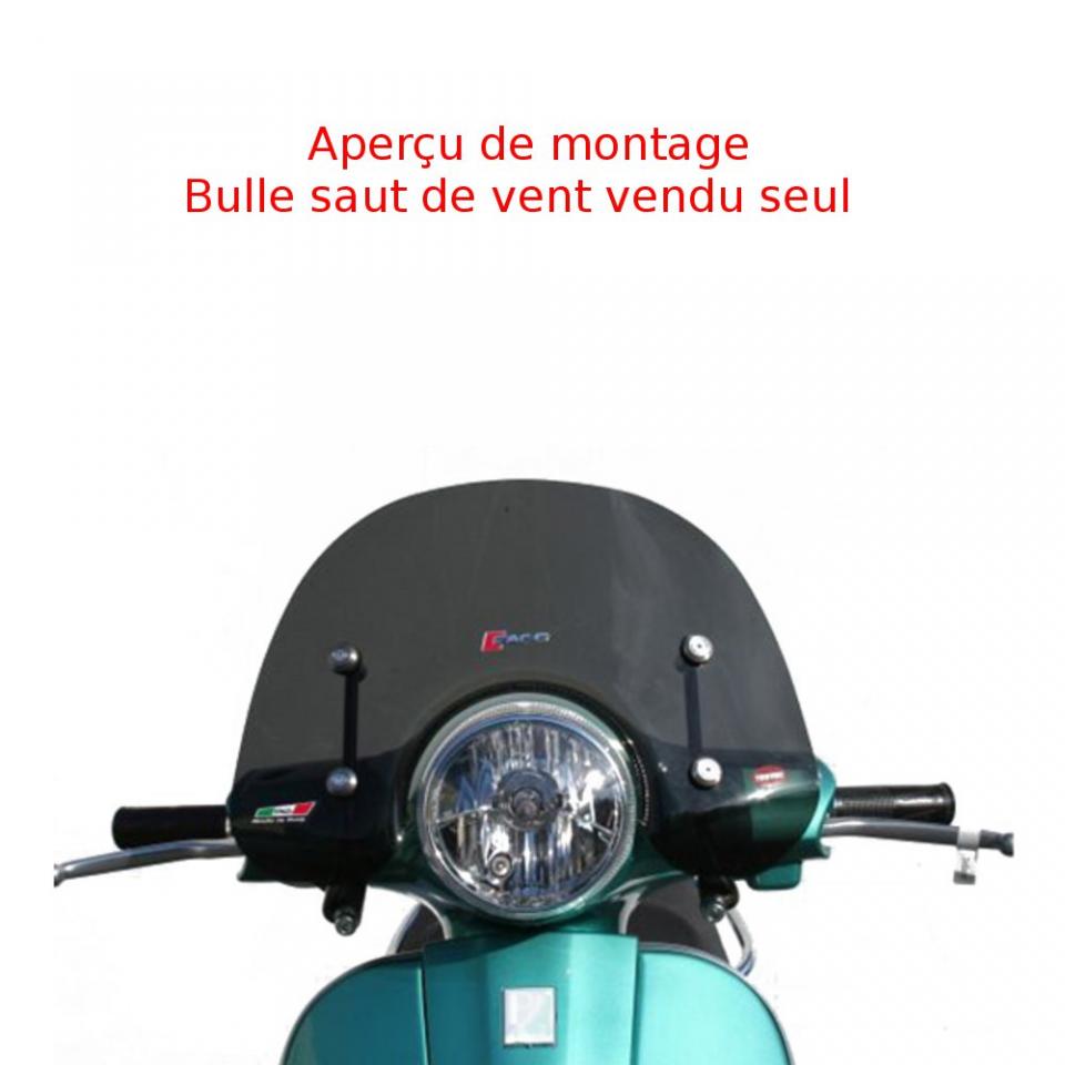 Bulle saut de vent Faco pour scooter Piaggio 50 Vespa LX 2T 2005 à 2013 Neuf