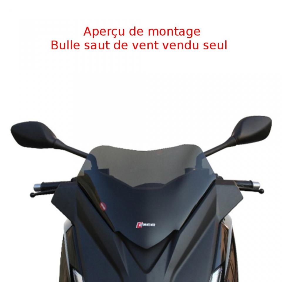Bulle saut de vent Faco pour scooter Yamaha 125 YP RA X-Max ABS 2014 à 2017 Neuf