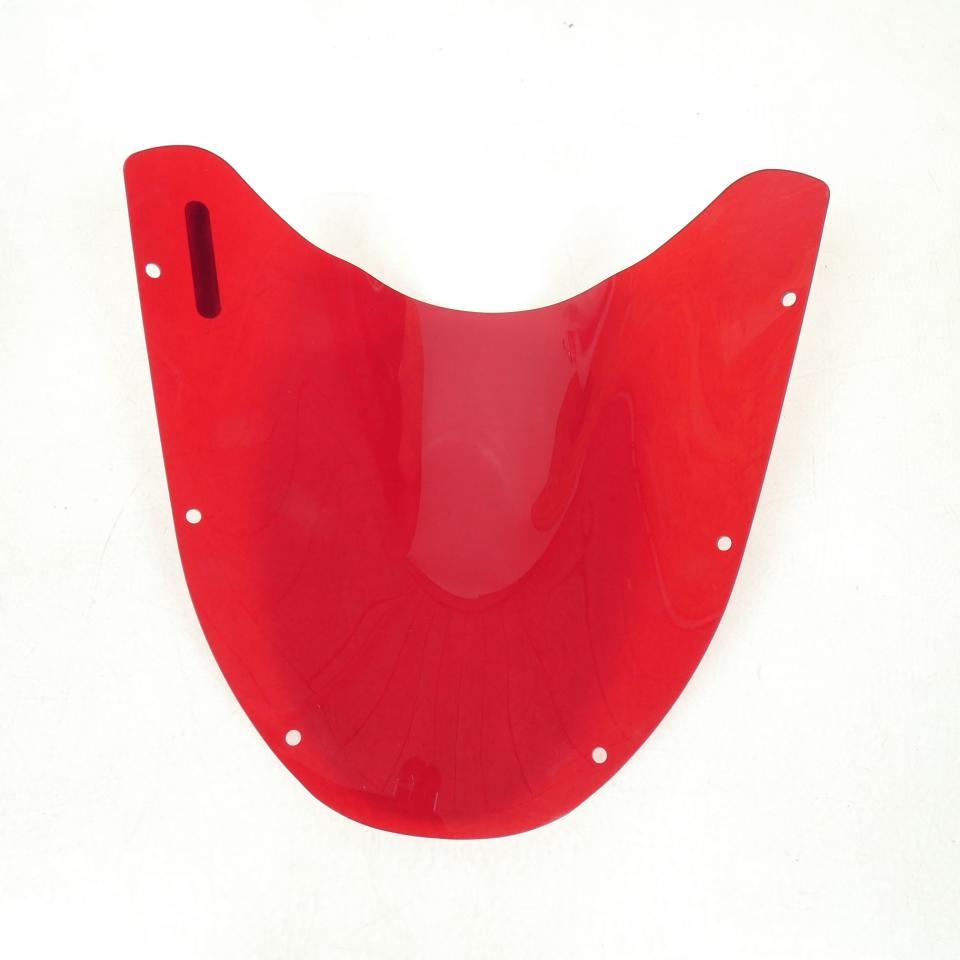 Bulle saut de vent origine pour moto Yamaha FZS Fazer 1998 H114mm Rouge Neuf