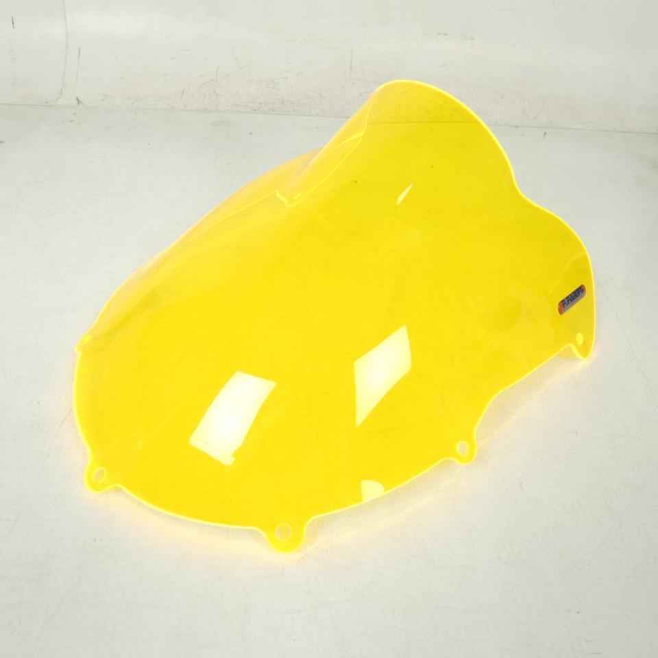 Bulle saut de vent Fabbri pour moto Suzuki 600 GSXR 1998 à 1999 S 010 Jaune