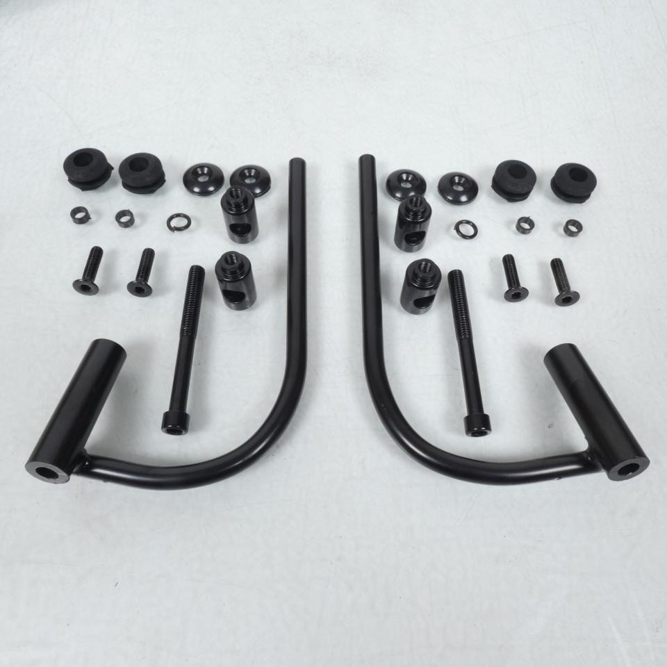 Kit Bulle pare-brise bas noir brillant APLUS pour scooter Piaggio 50 Zip