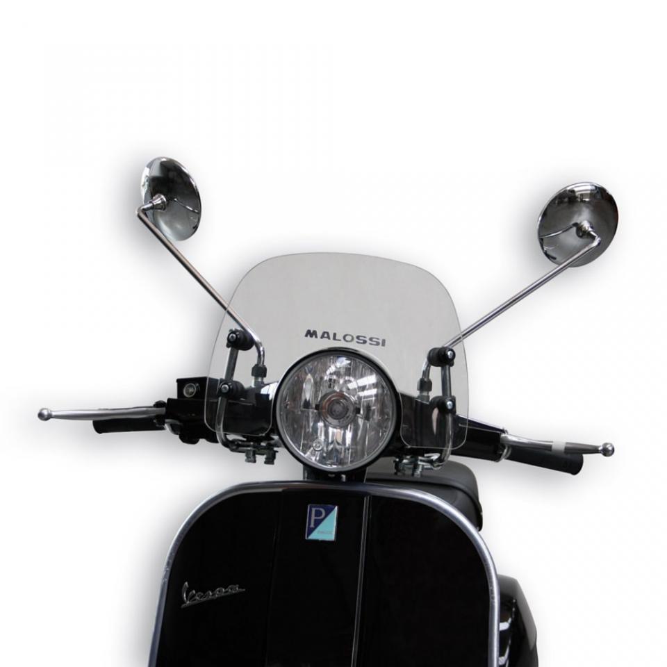 Bulle et saut de vent Malossi pour Scooter Piaggio 150 Vespa PX Après 1998 4515122 / sport transparent Neuf