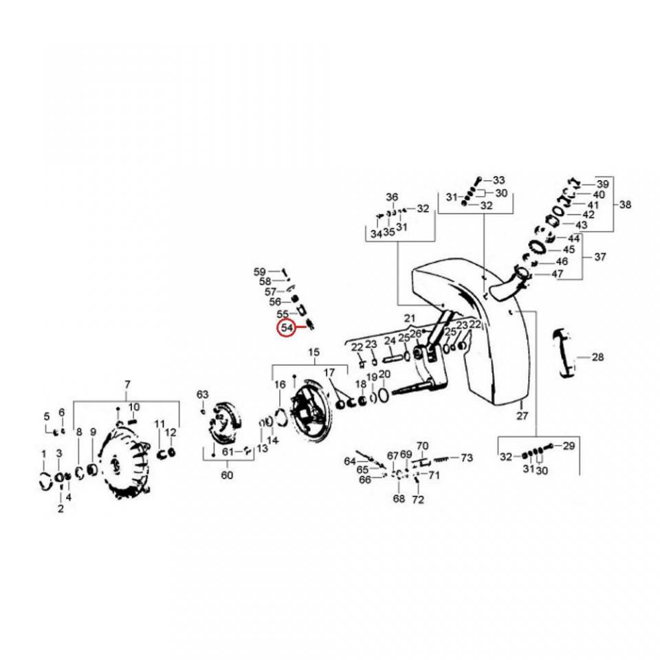 Entraîneur de compteur RMS pour scooter Piaggio 50 Vespa PK S 1984-1986 217128 Neuf