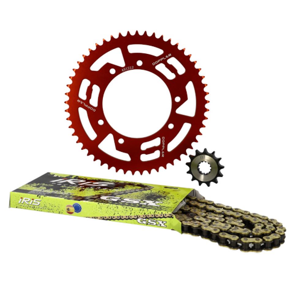 Kit chaîne Doppler pour Moto Sherco 50 Sm-R 2013 à 2017 Neuf