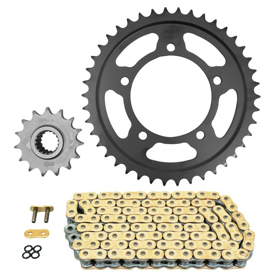 Kit chaîne Afam pour Moto Aprilia 1100 Tuono 2015 à 2020 Neuf