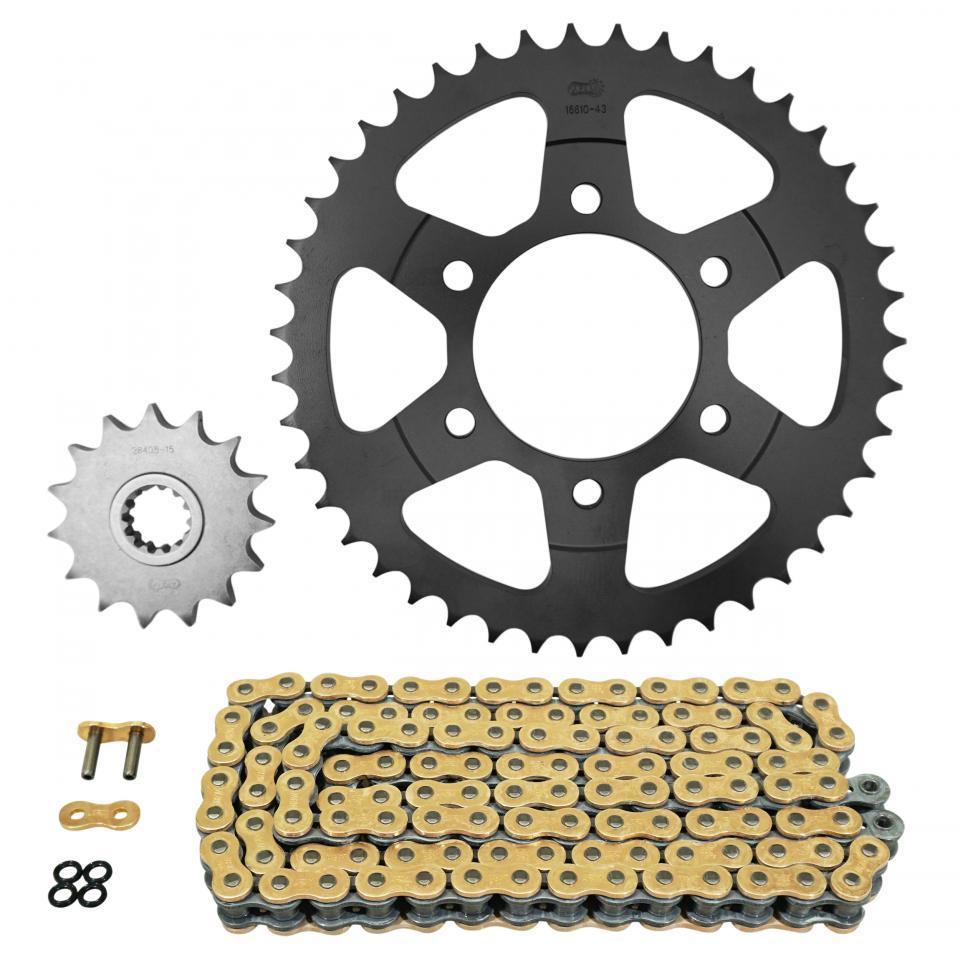 Kit chaîne Afam pour Moto Kawasaki 1000 KLZ 2012 à 2019 Neuf