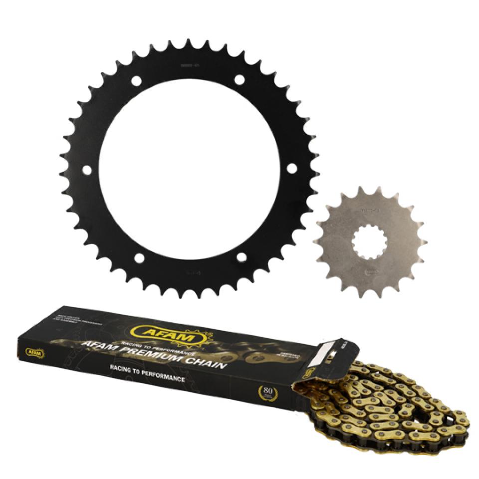 Kit chaîne Afam pour Moto Triumph 1050 SPEED TRIPLE RS ABS 2018 à 2020 Neuf