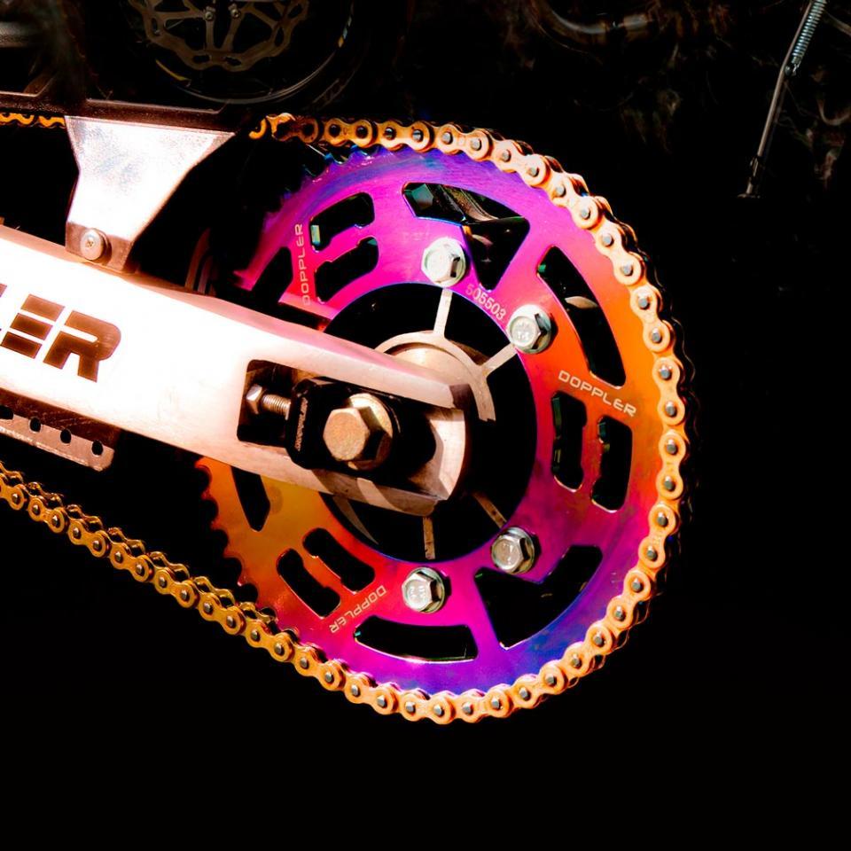 Kit chaîne Doppler pour Moto Derbi 50 GPR nude Neuf