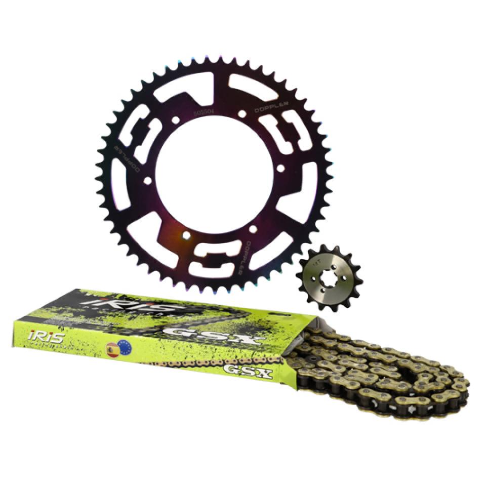 Kit chaîne Doppler pour Moto Derbi 50 GPR nude Neuf