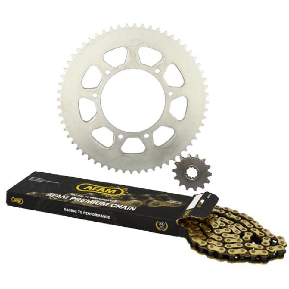 Kit chaîne Afam pour Moto Rieju 50 MRT 2009 à 2017 Neuf