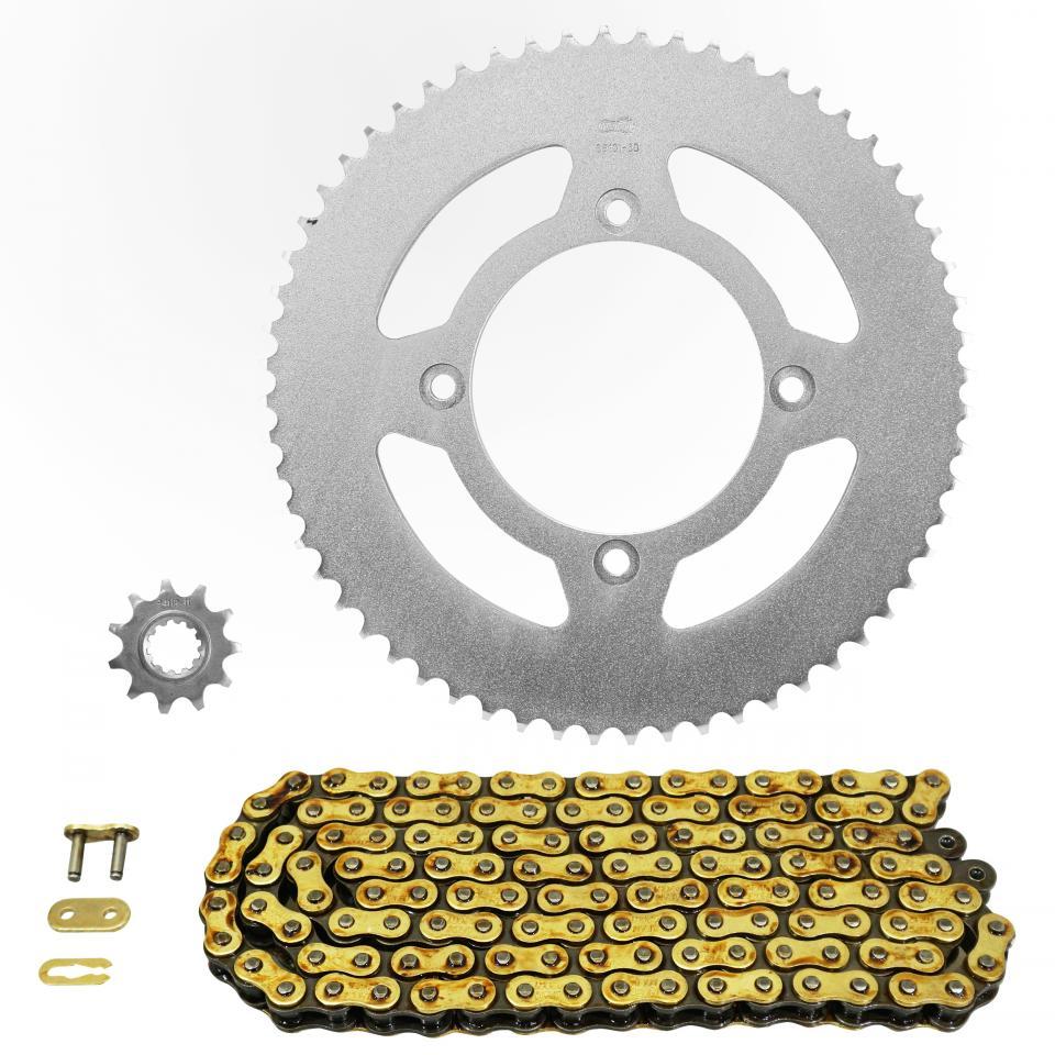 Kit chaîne Afam pour Moto Beta 50 RR ENDURO SPORT 2018 à 2020 Neuf