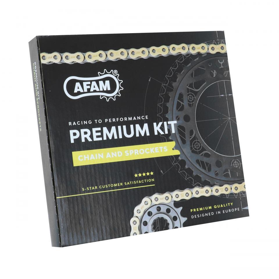 Kit chaîne Afam pour Moto Beta 50 RR ENDURO SPORT 2018 à 2020 Neuf