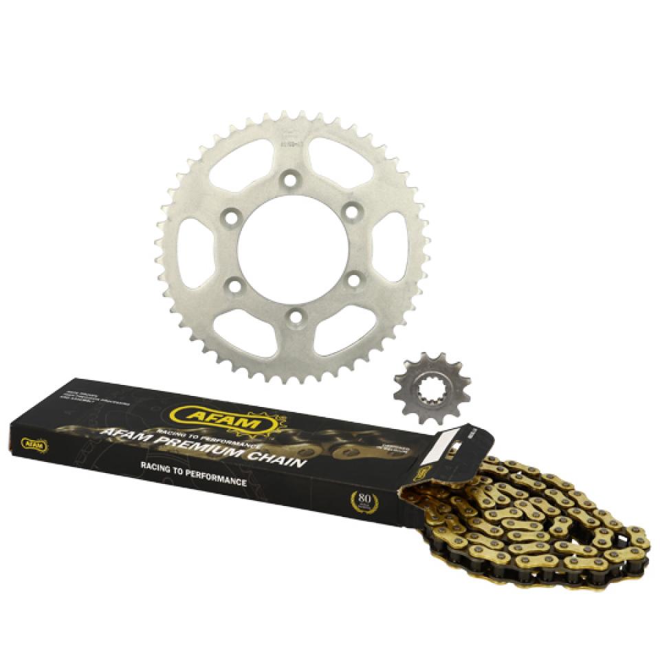Kit chaîne Afam pour Moto Rieju 50 Spike 1999 à 2002 Neuf