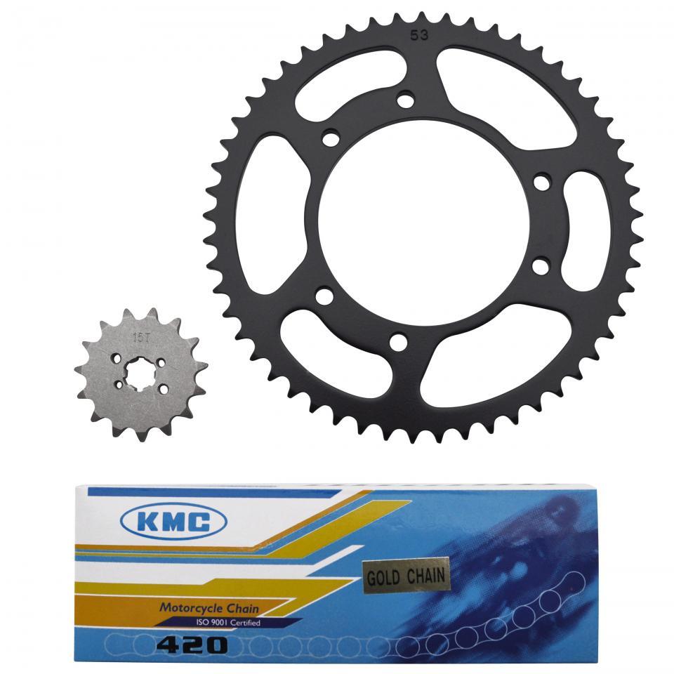 Kit chaîne P2R pour Moto Derbi 50 Senda 2000 à 2001 Neuf