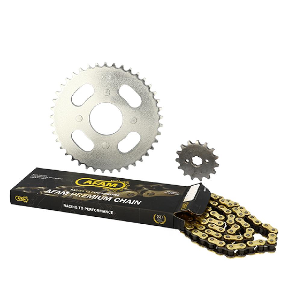 Kit chaîne Afam pour Moto Honda 50 DAX 1982 à 2020 Neuf
