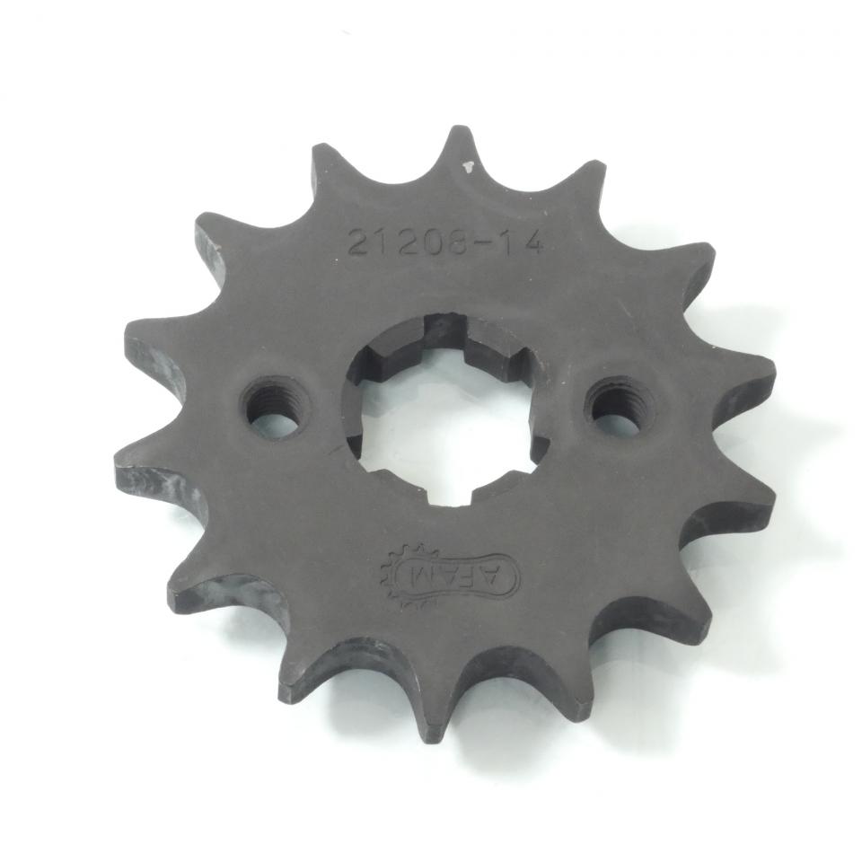 Kit chaîne Afam pour moto Yamaha 125 YZF 2008 à 2012 14x48 pas 428 Neuf