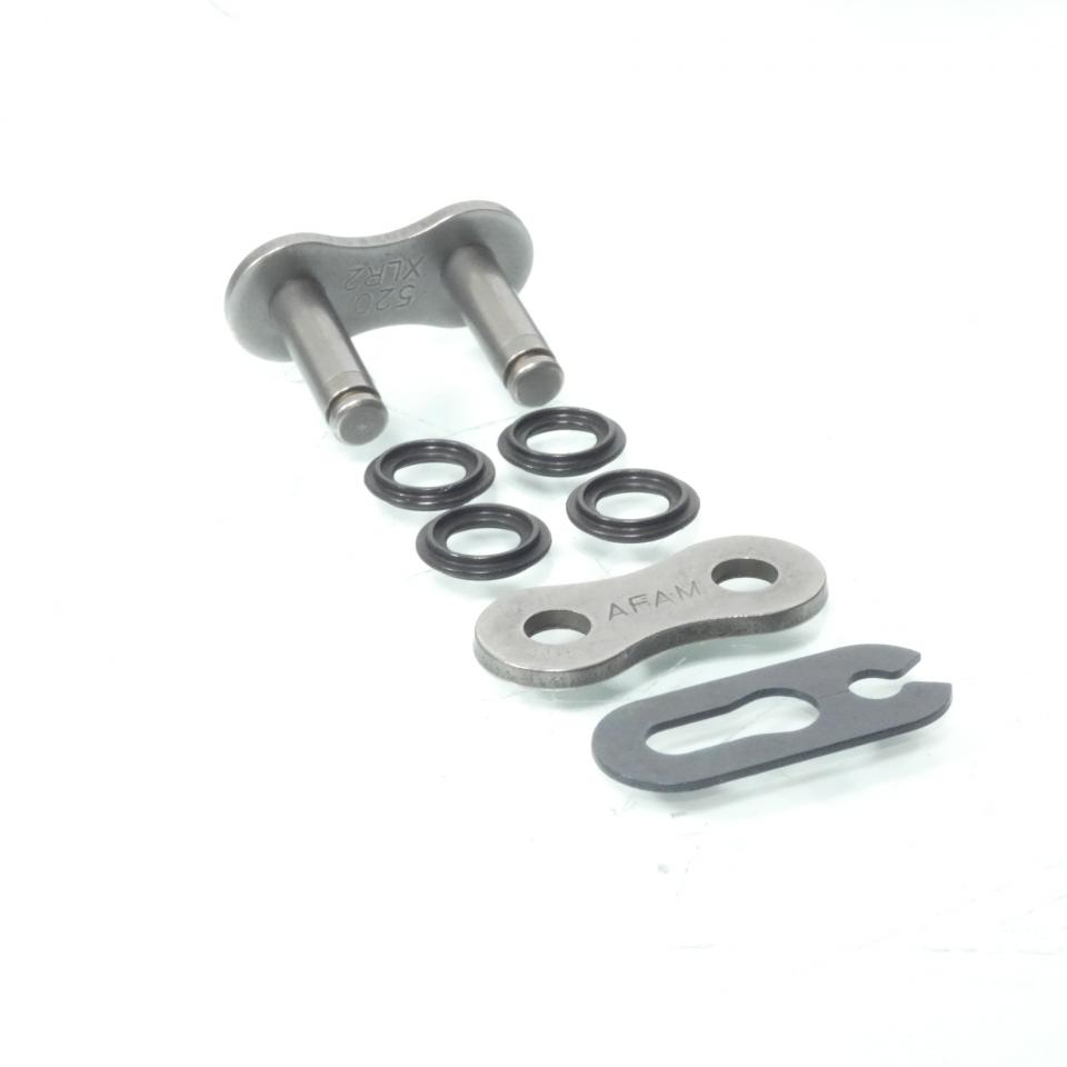 Kit chaîne Afam pour moto Honda 125 Shadow 1999 à 2007 14x41 pas 520 112L Neuf