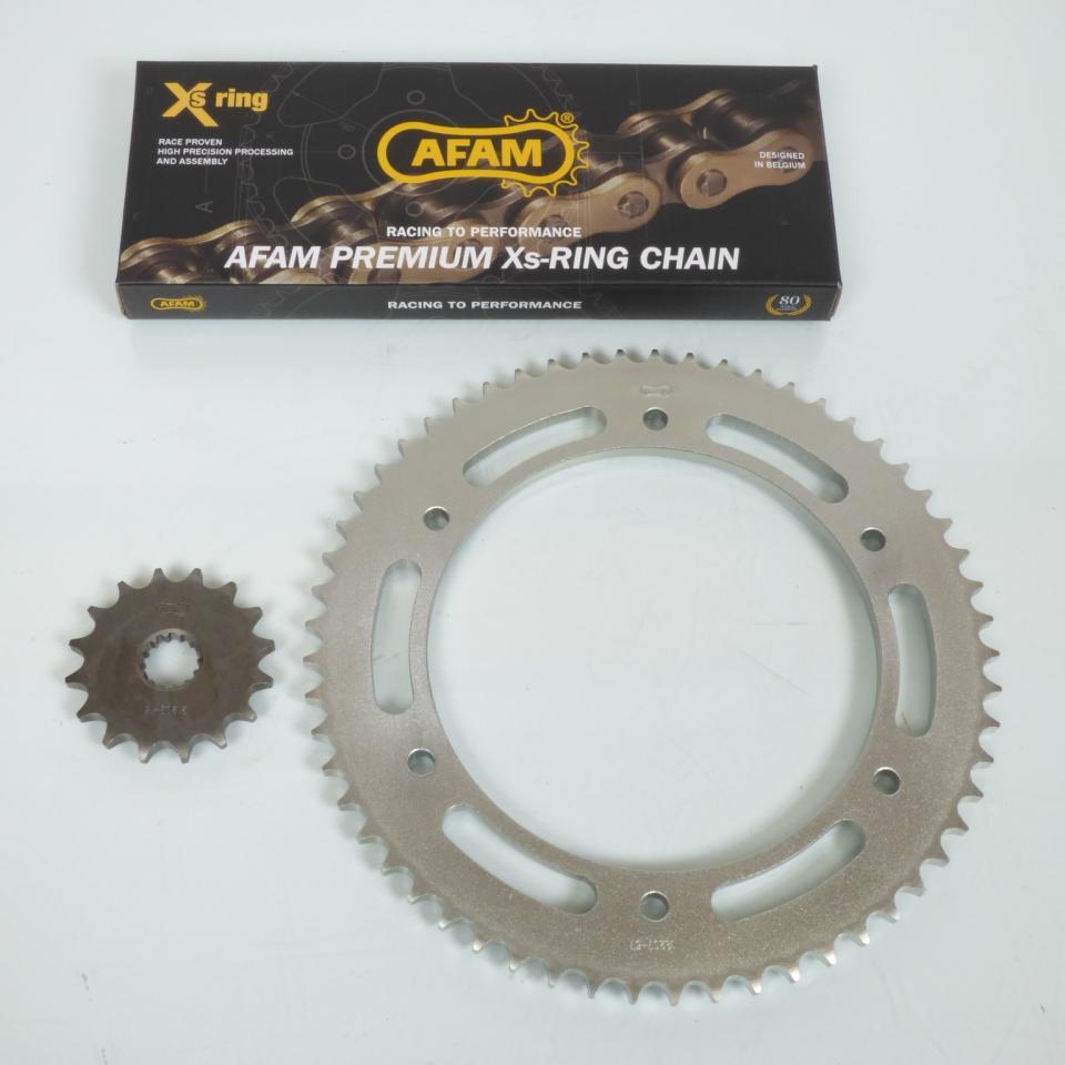 Kit chaîne Afam pour Moto Yamaha 125 DTR 1999 à 2003 Neuf