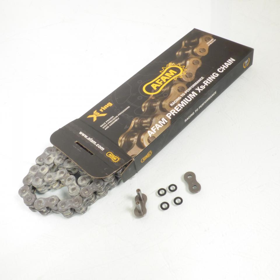 Kit chaîne Afam pour moto Suzuki 650 SV 1999 à 2007 15x44 pas 525 Neuf
