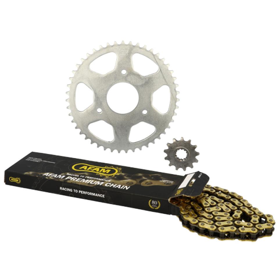 Kit chaîne Afam pour Moto Rieju 50 RS2 Naked Après 2003 Neuf