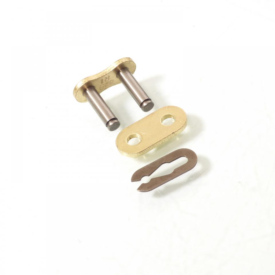 Kit chaîne Afam pour moto Kawasaki 125 Kdx B1 1990 à 1999 15x52 pas 428 Neuf