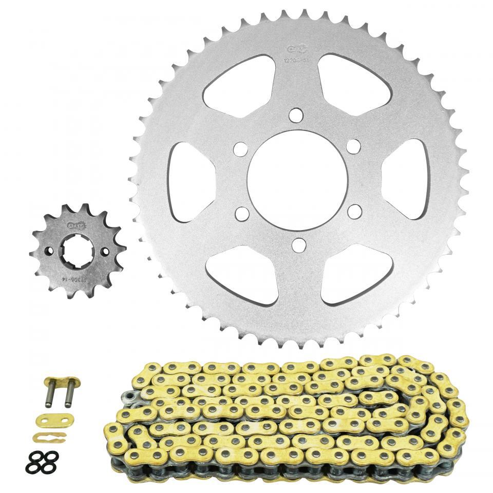 Kit chaîne Afam pour Moto Yamaha 125 TW 2002 à 2006 Neuf