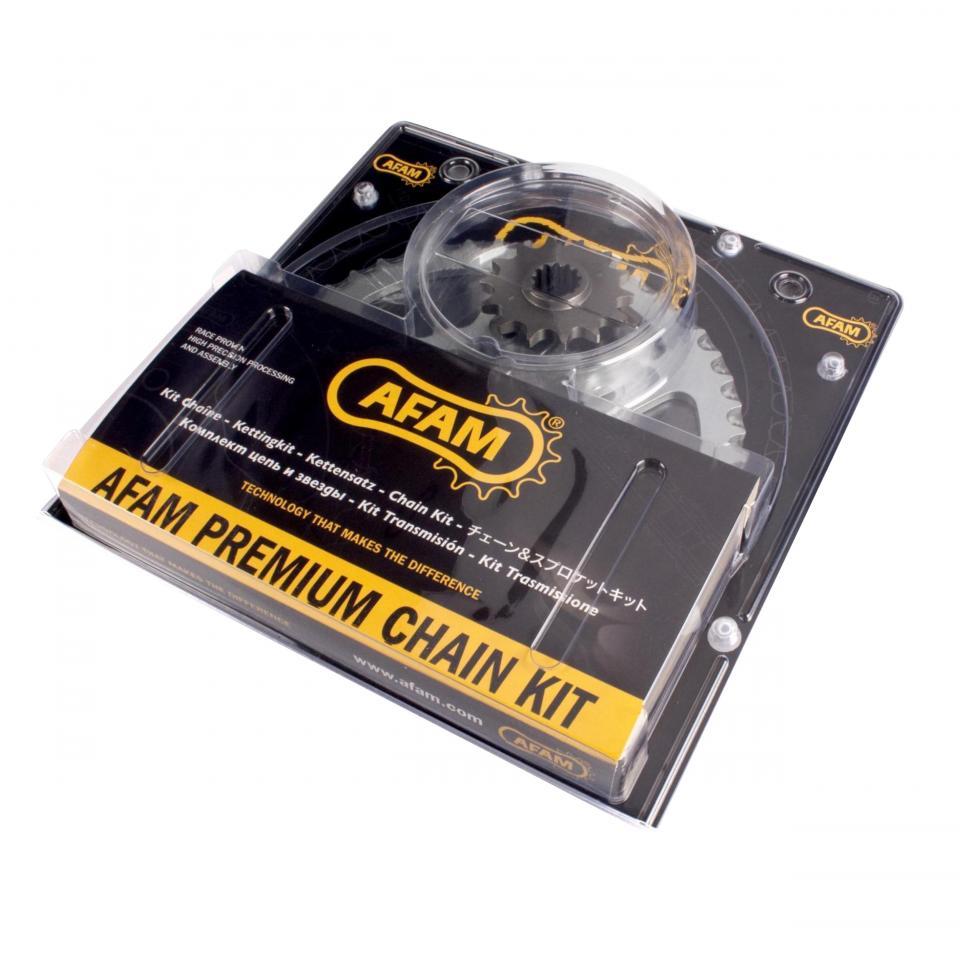 Kit chaîne Afam pour Moto Yamaha 125 DTX 2005 à 2006 Neuf