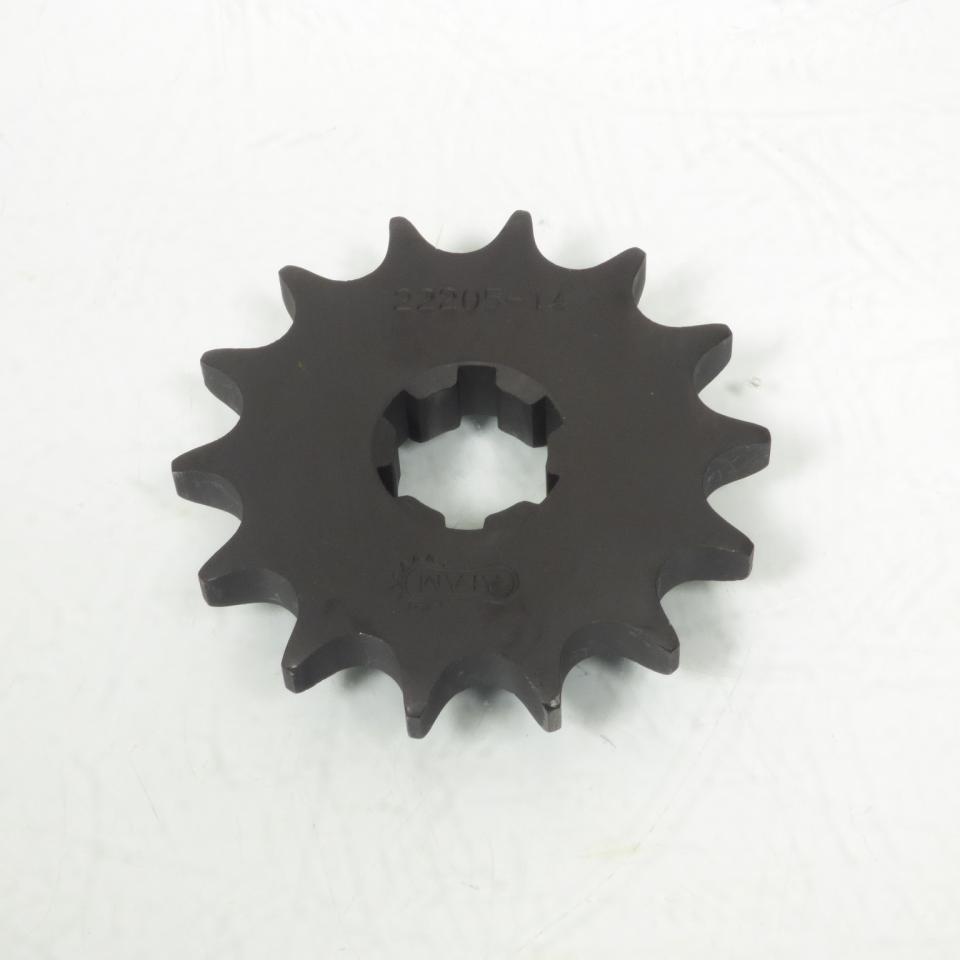 Kit chaîne Afam pour moto Suzuki 125 GN 1997 à 2001 14x41 pas 428 Neuf