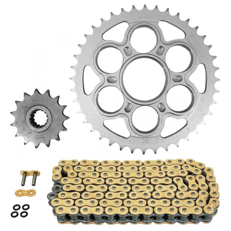 Kit chaîne Afam pour Moto Ducati 1200 Multistrada 2010 à 2017 Neuf