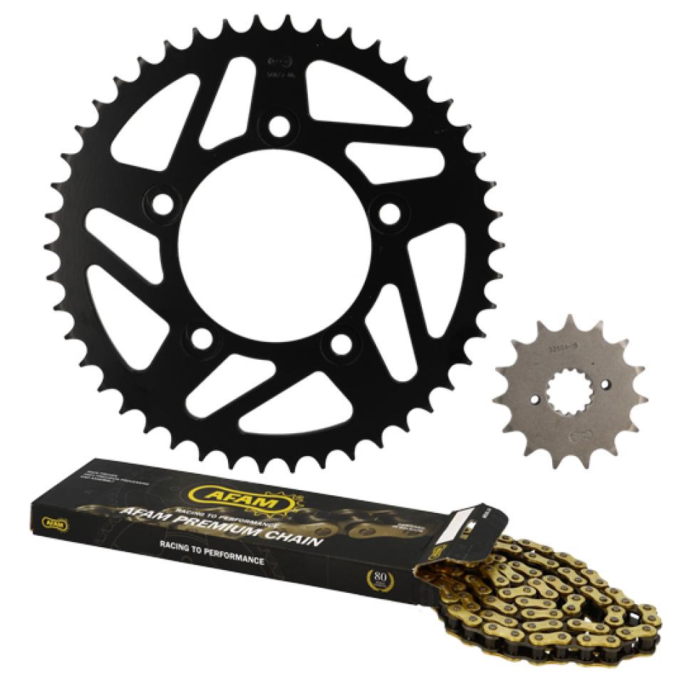 Kit chaîne Afam pour Moto Ducati 800 Scrambler 2015 à 2022 Neuf