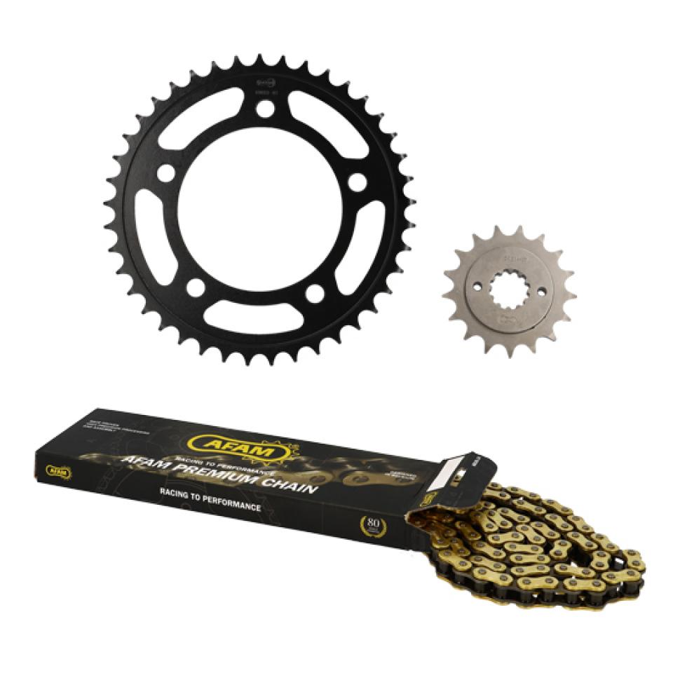 Kit chaîne Afam pour Moto Honda 750 C SHADOW AERO 2009 à 2020 Neuf