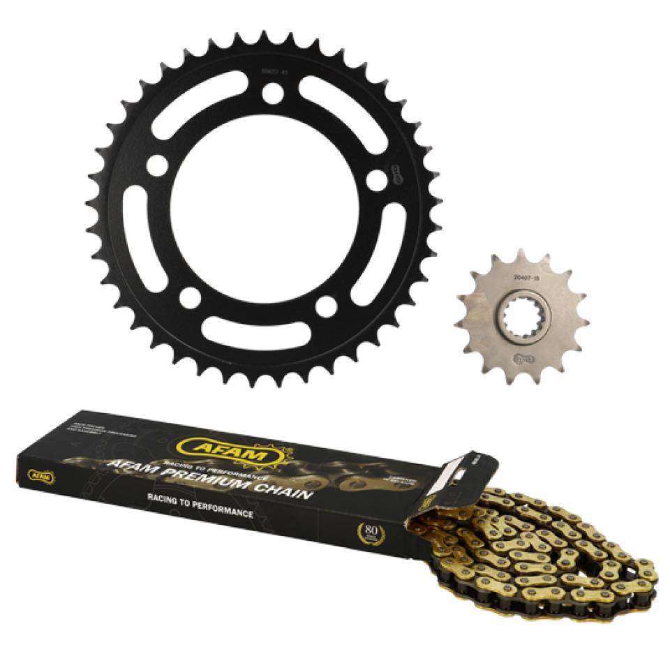 Kit chaîne Afam pour Moto Honda 500 Cb F 2013 à 2021 Neuf