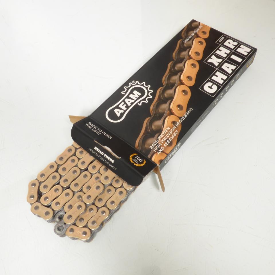 Kit chaîne Afam pour moto Yamaha 1000 MT-01 2005 à 2012 17x39 pas 530 Neuf
