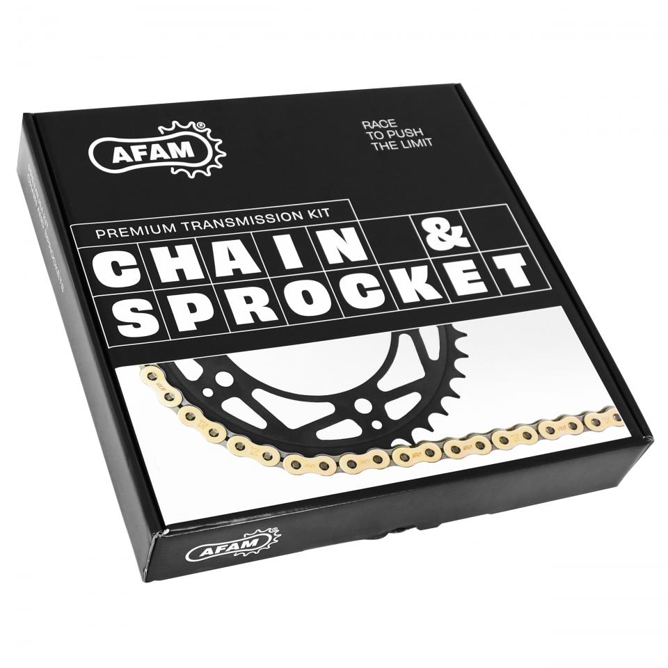 Kit chaîne Afam pour Moto Rieju 50 MRT 2017 à 2021 Neuf