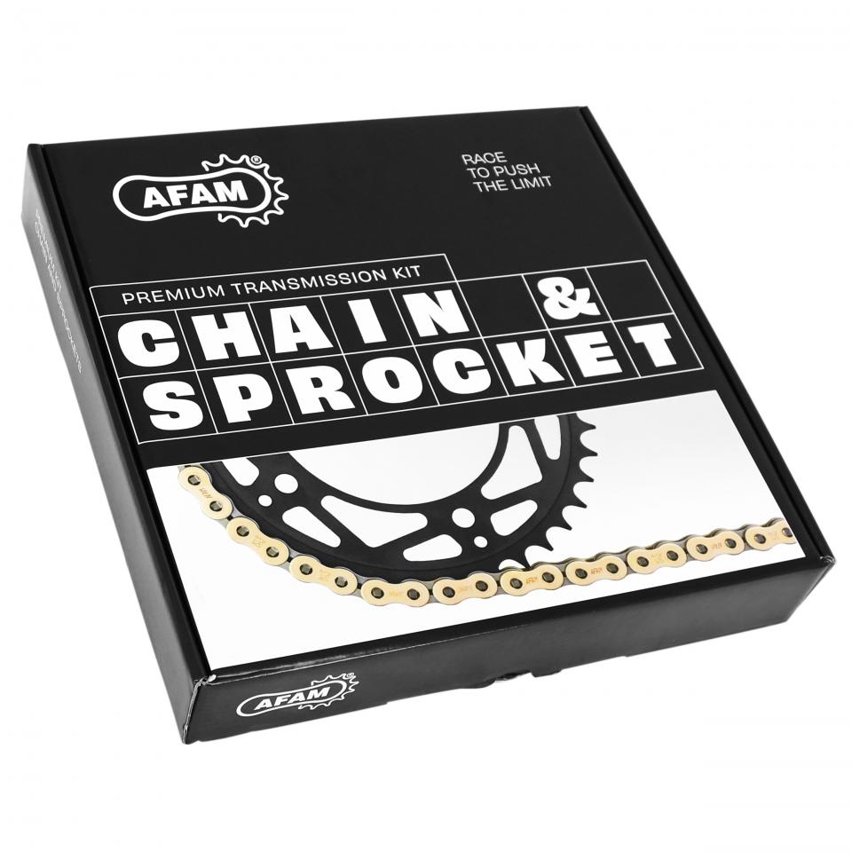 Kit chaîne Afam pour Moto Gilera 50 SMT 2006 à 2010 Neuf