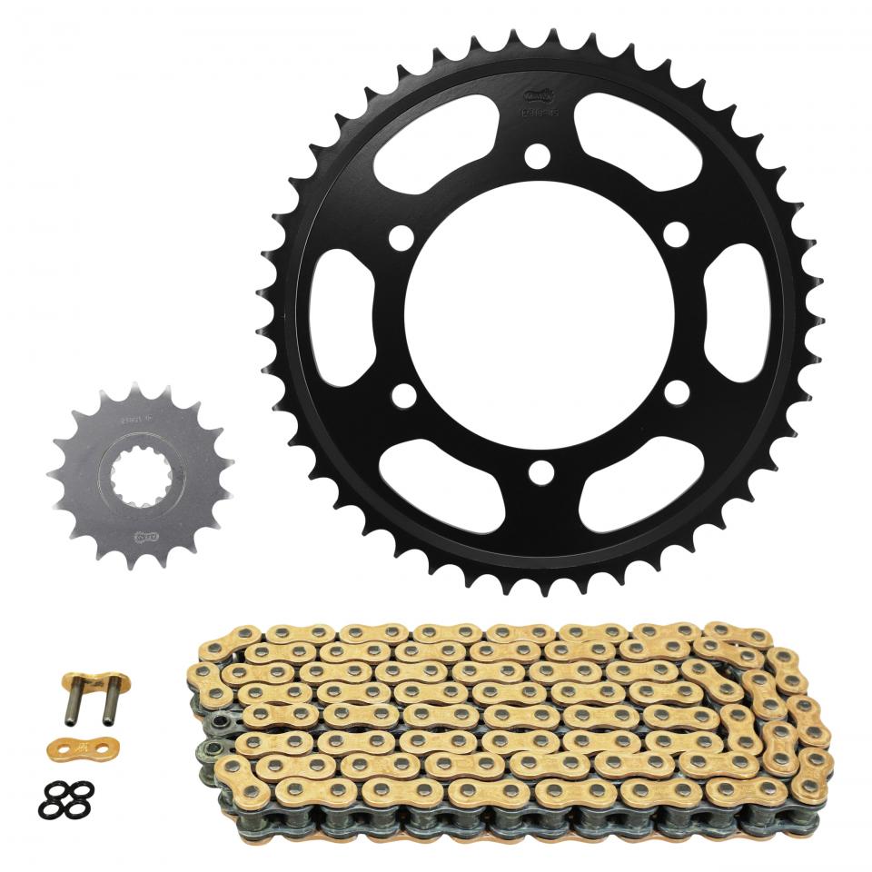 Kit chaîne Afam pour Moto Yamaha 1000 FZ1 S 2006 à 2015 Neuf