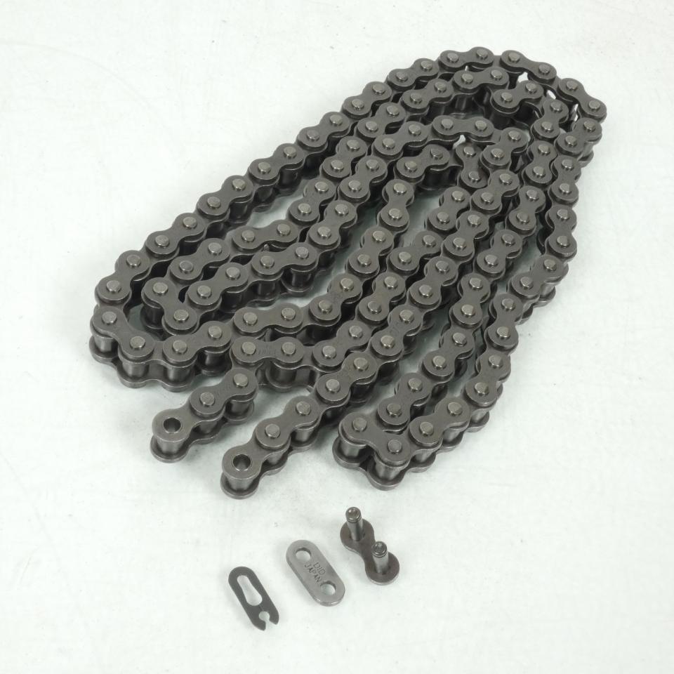 Kit chaîne DID pour moto Kawasaki 125 KMX 1986 à 2002 14 x 48 pas 428 Noir Neuf